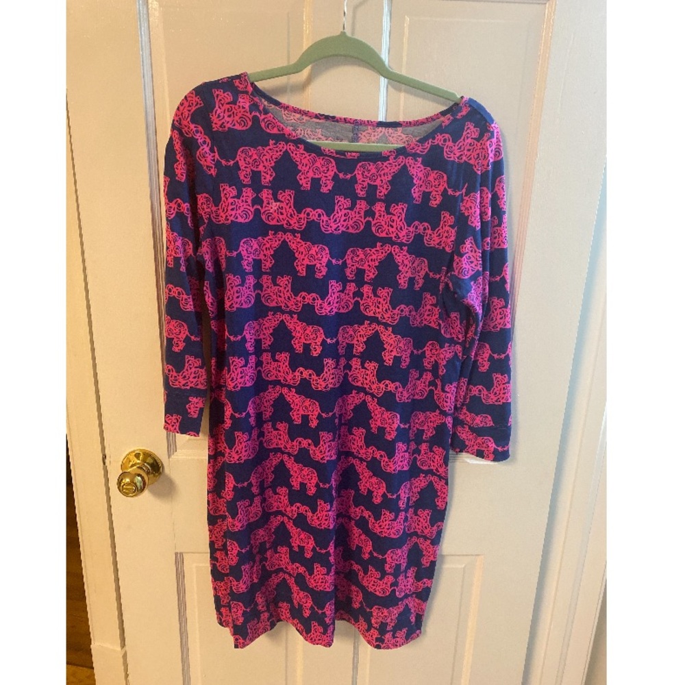 Lilly Pulitzer Elephant Dress Large